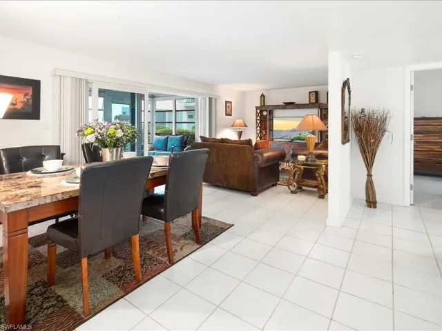View of dining space