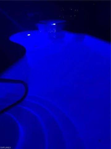 Owner added brand new multicolor pool lights!