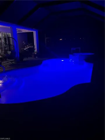 Owner added brand new multicolor pool lights!