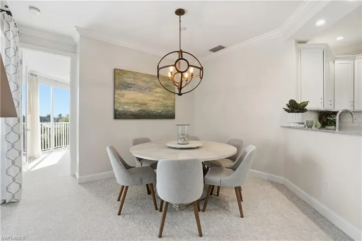 In-kitchen dining
