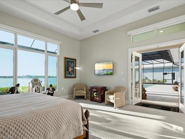 4th Bedroom W/ French Doors To Pool Area