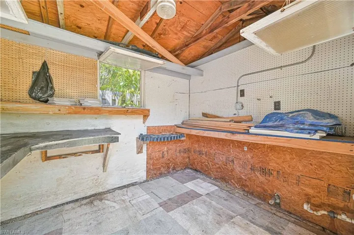 View of storage room