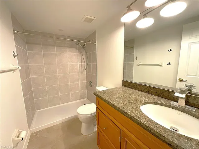 Guest Bath with walk-in shower.