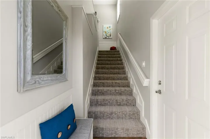 View of staircase