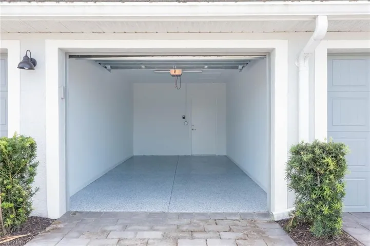 Painted & epoxied garage