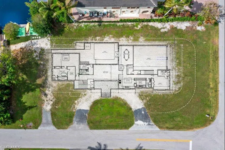 Virtual rendering - view of home floor plan