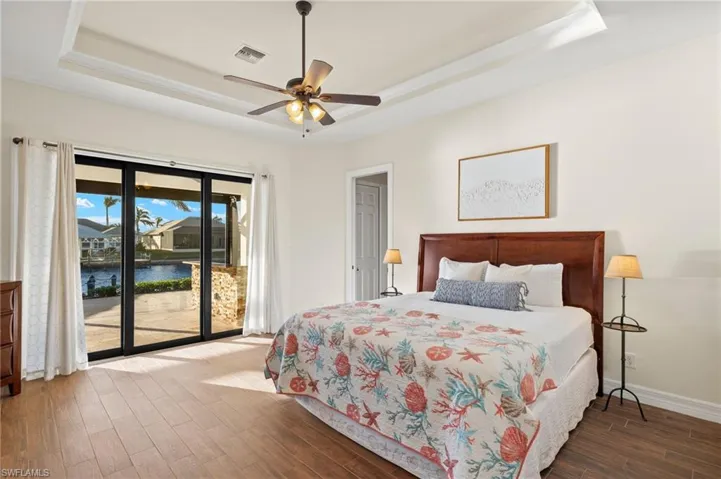 2nd Primary Bedroom with Patio Entrance.