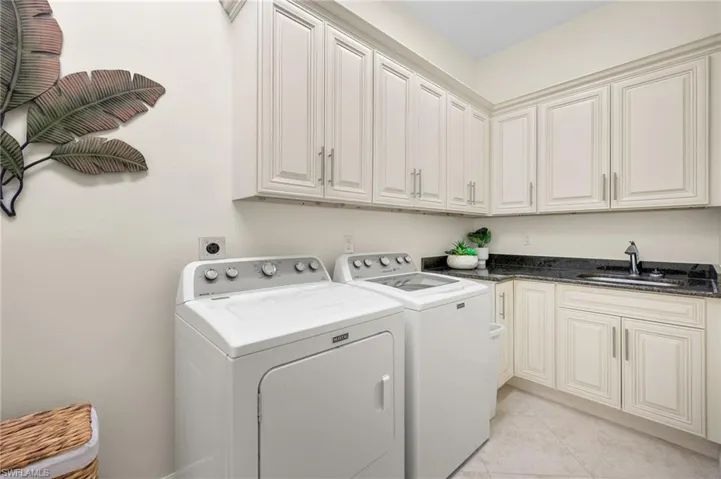 Large Laundry Room and Pantry.