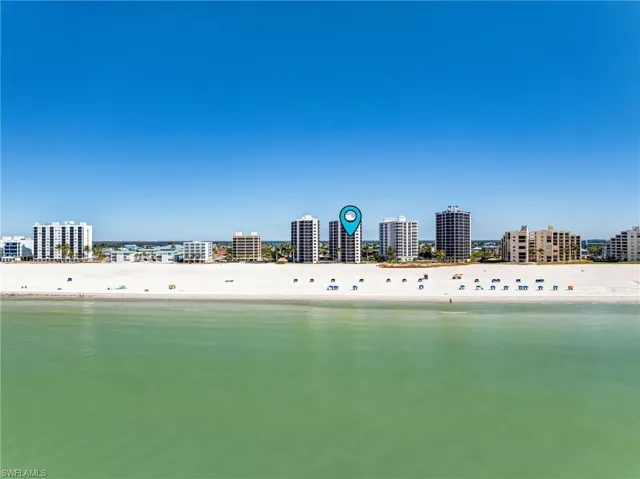 Nothing but waterfront looking out fro this condo