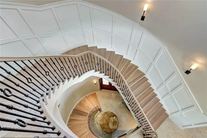 View of Masterpiece stairway