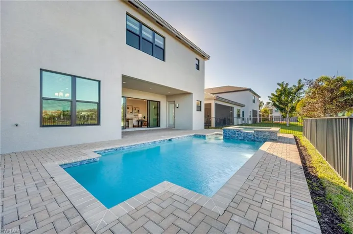 gorgeous custom, heated pool & spa.