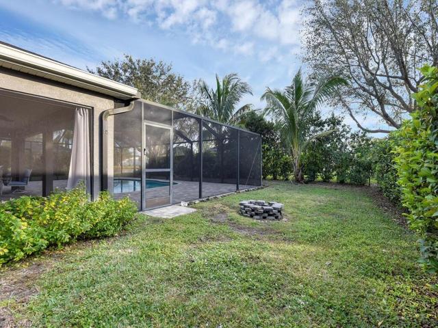 Sideyard w/ Firepit
