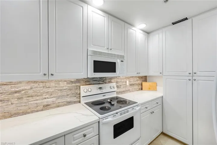 Partial view of kitchen