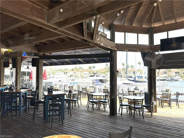 Outside dining