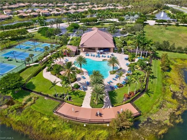 Aerial View of Amenities