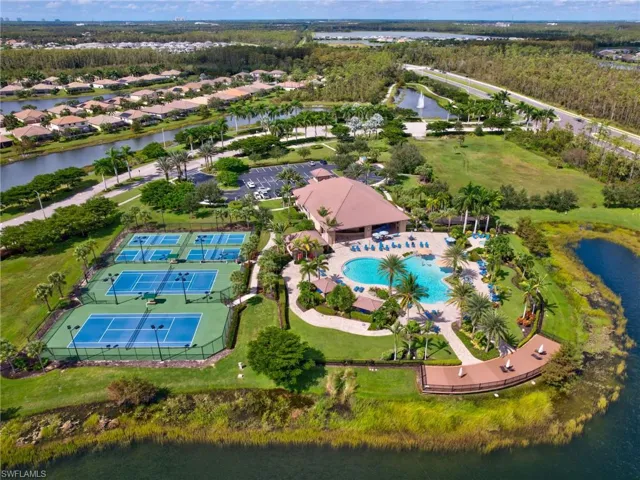Aerial View of Amenities