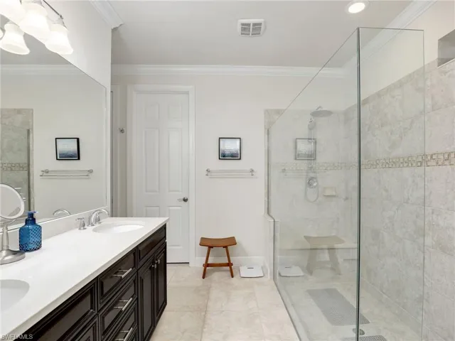Oversized Walk-in Shower