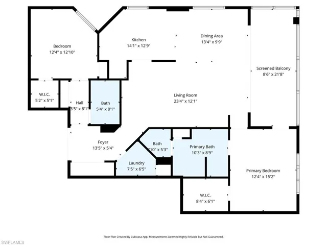 View of home floor plan - Virtually Edited Image