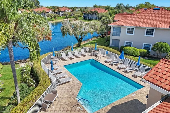 Aerial view of Clubside Reserve pool.