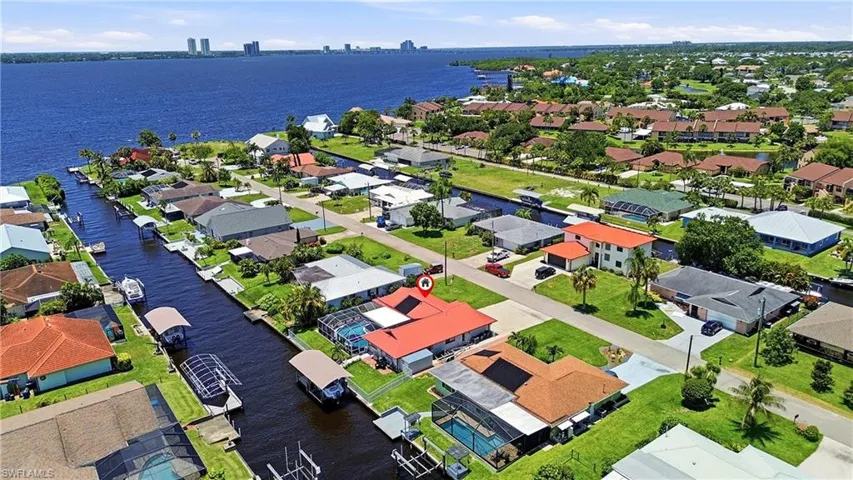 Easy access to the river and then the Gulf