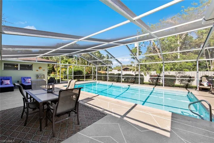 Lots of outdoor space for seating and entertaining
