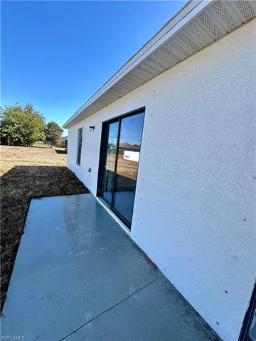 View of patio