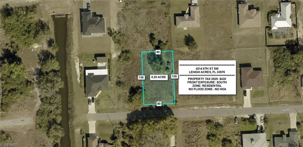 Map / location featuring property boundaries highlighted