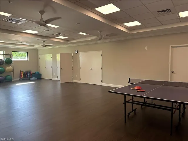Game Room and Yoga Room