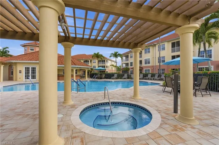 Poolside Spa