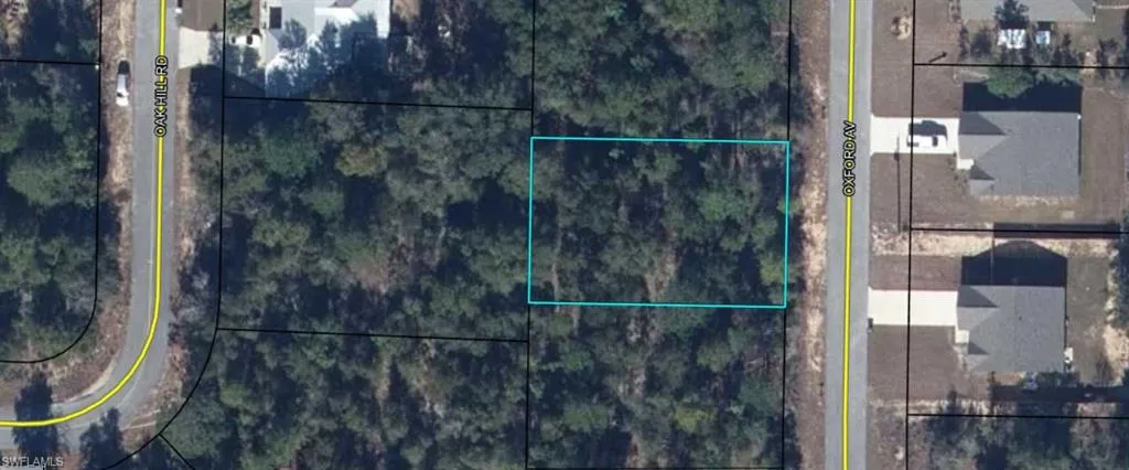 Aerial Parcel Map. Displaying the property boundaries and surrounding land use