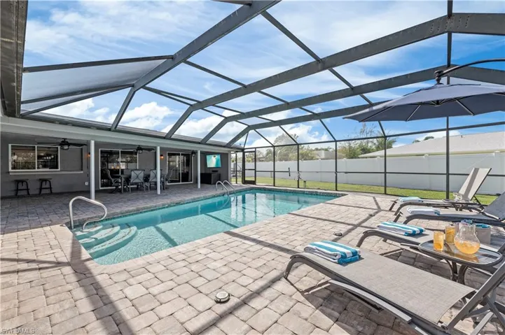View of swimming pool