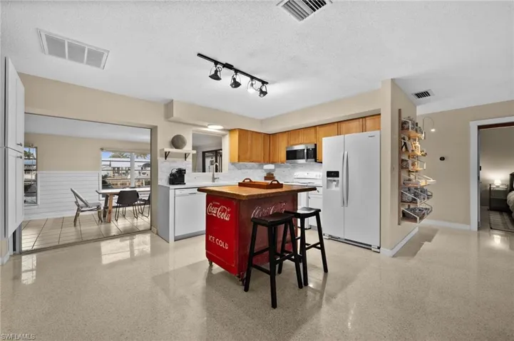 Kitchen Looking into Great Room