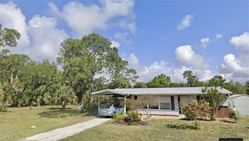 Single Family Home with extra lot and home is corner lot.