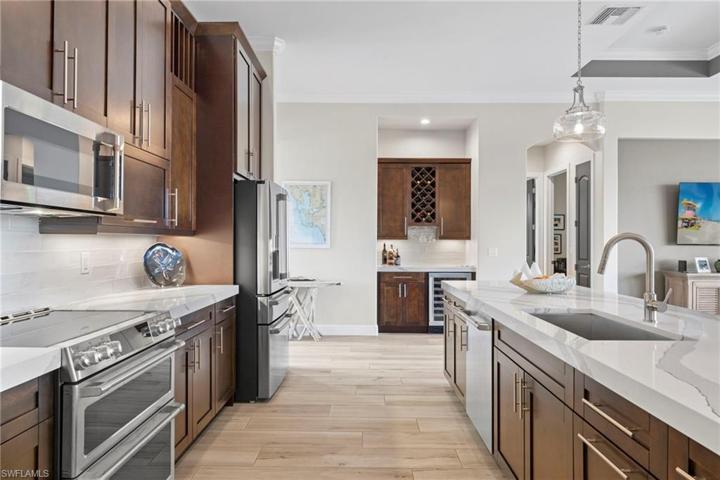 Under cabinet lighting and Shelf Genie pullouts in all drawers are additional thoughtful upgrades!