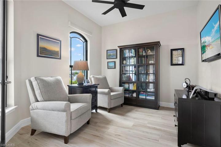 A perfect retreat!  The den is another room that could also be flexible and used for a variety of options - office, dining, game room etc.
