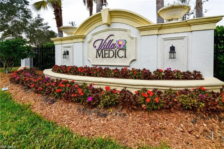 Villa Medci is a gated community located across the street from Health Park, minutes from Fort Myers Beach and Sanibel Island.