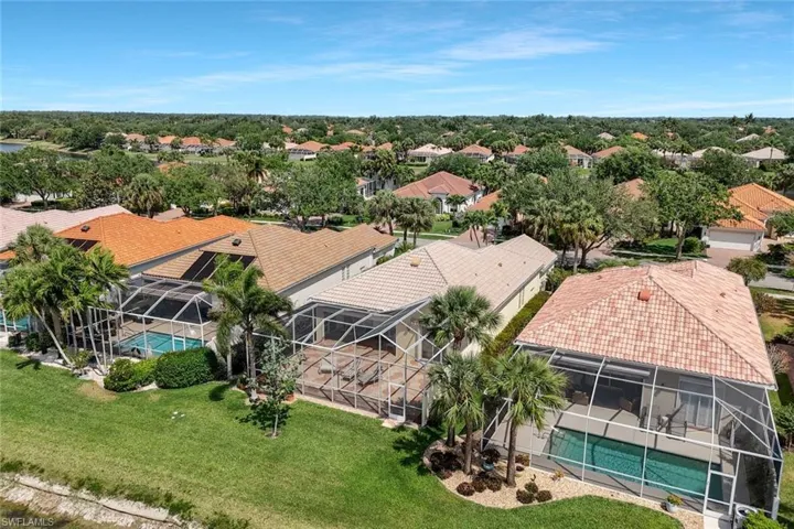 Birds eye view of property featuring a residential view