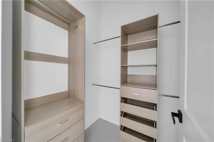 View of spacious closet