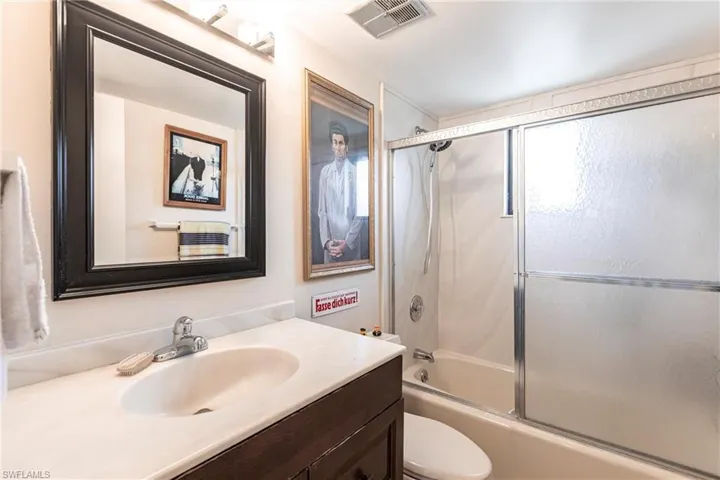 Guest Bathroom with Corian Shower walls