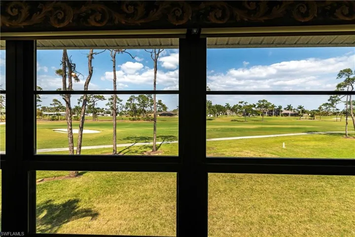 More golf course view