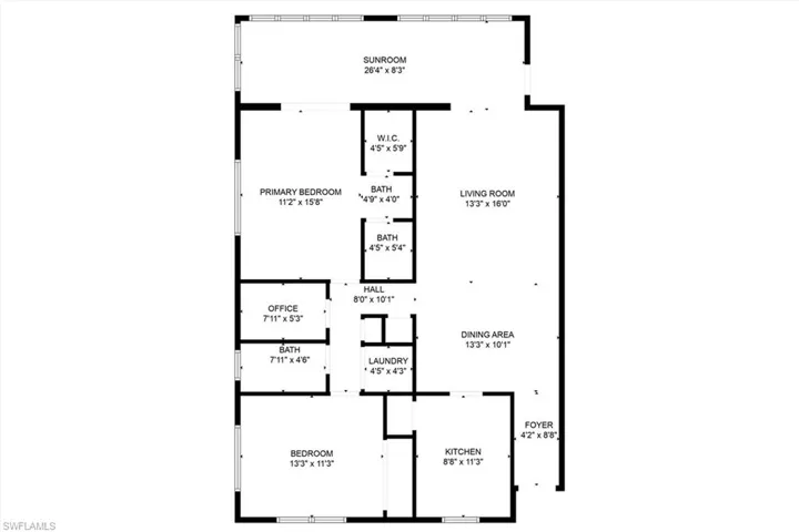 Ideal floorplan with large lanai