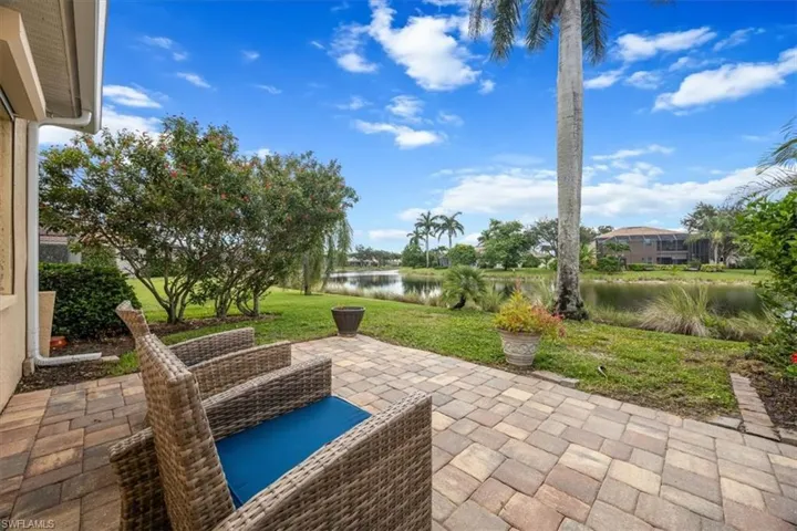 Additional patio added overlooking lake for peaceful tranquility