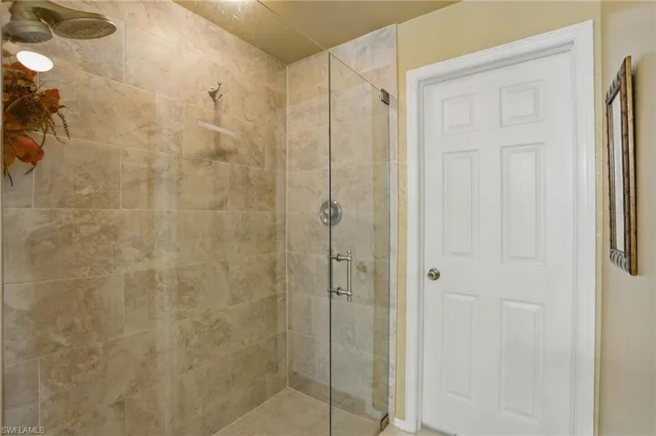 Full bath with a stall shower