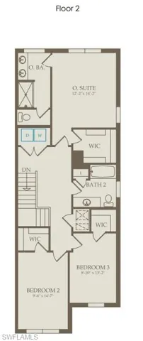 View of floor plan / room layout