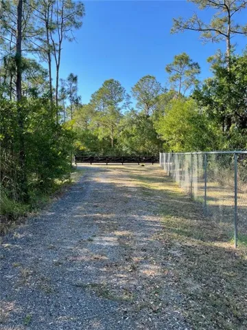 View of dirt / gravel road