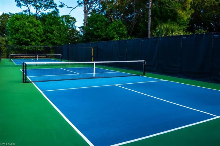 ... and pickleball courts!