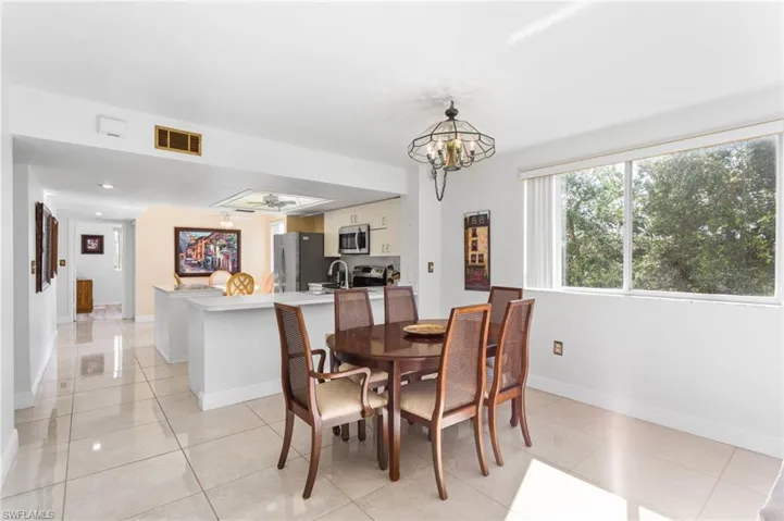 Entertain the whole family in the large dining area.