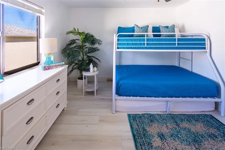 Bedroom featuring light wood-style flooring