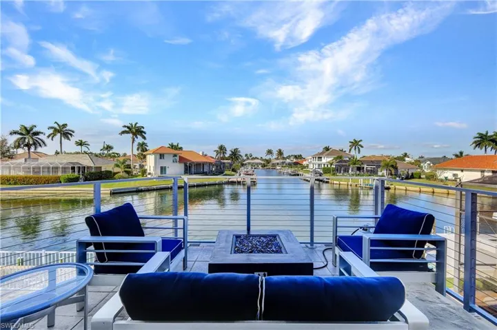 2nd floor deck with canal views