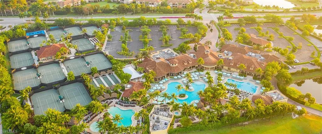 Birds eye view of the PLAYERS CLUB & SPA